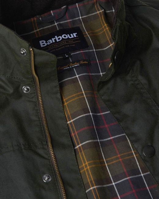 Barbour Black Sander Wax Jacket Size: L for men