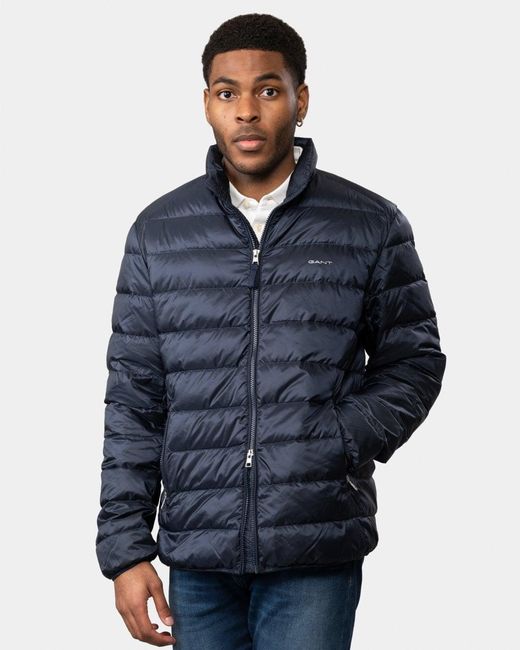 Gant Blue Light Down Jacket for men