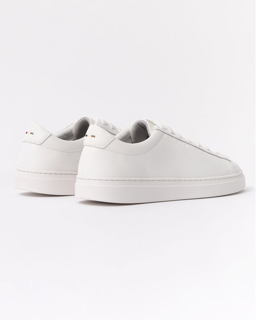 Boss White Kieran Tennis Trainers for men