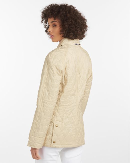 Barbour Natural Summer Beadnell Quilted Jacket