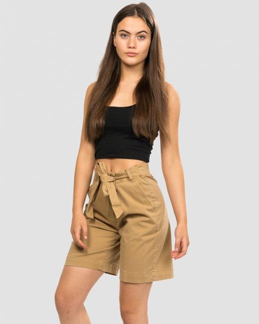 Tommy Hilfiger Natural Mira Bermuda Shorts