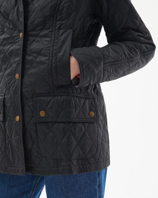 Barbour Blue Summer Beadnell Quilted Jacket