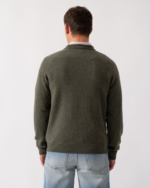 Paul Smith Green Ps Crew Neck Sweater for men
