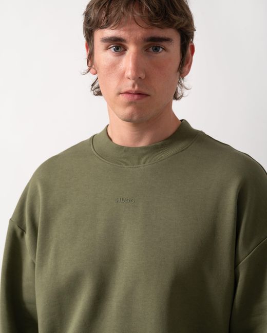 HUGO Green Dapocrew Crew Neck Sweatshirt for men