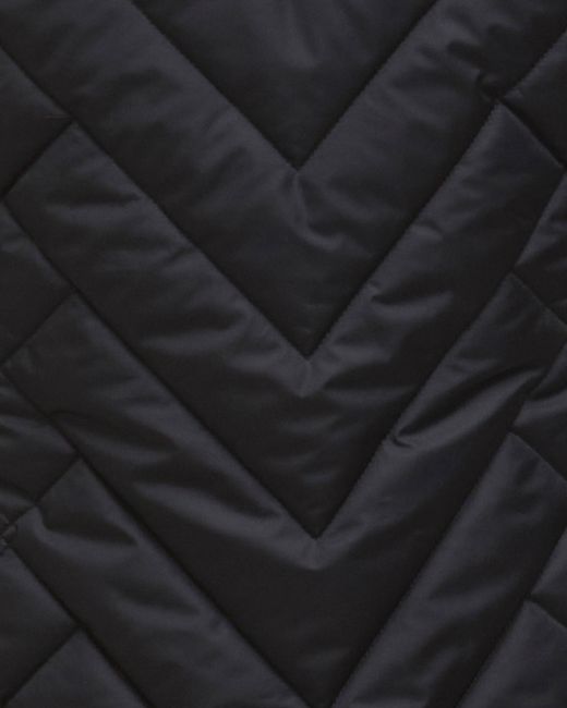 Barbour Black Dakota Quilted Sweatshirt
