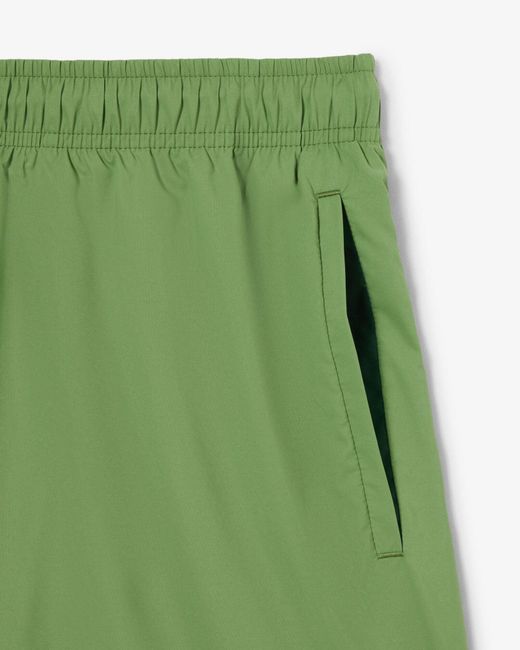 Lacoste Green Light Quick-Dry Swim Shorts for men