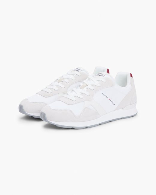 Tommy Hilfiger White Maxlite Mix Trainers for men