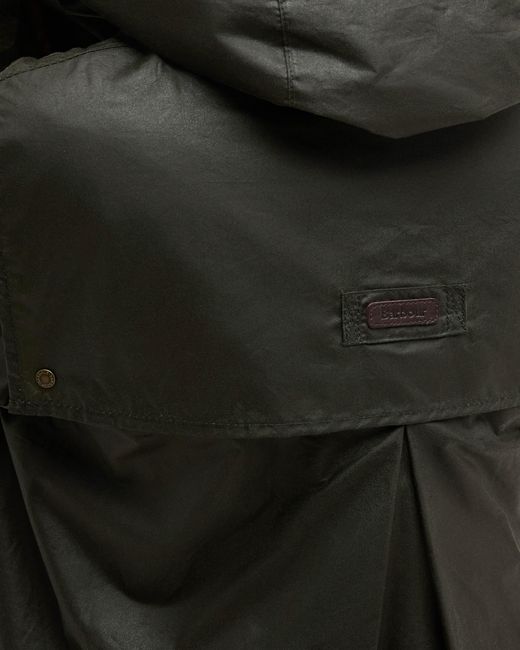 Barbour Black Ornella Wax Jacket