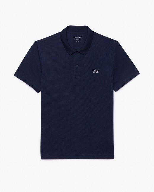 Lacoste Blue Short Sleeved Polo Shirt for men