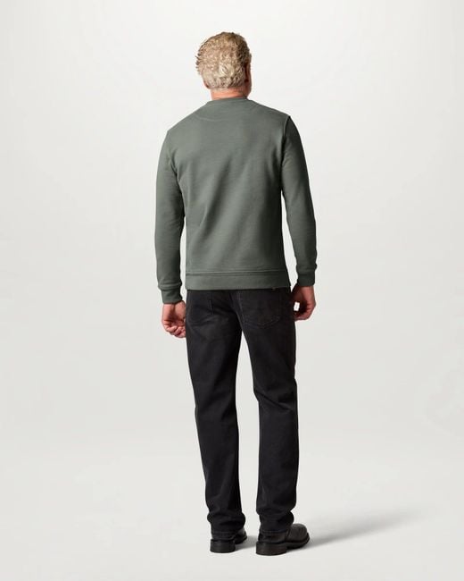 Belstaff Green Logo Sweatshirt for men
