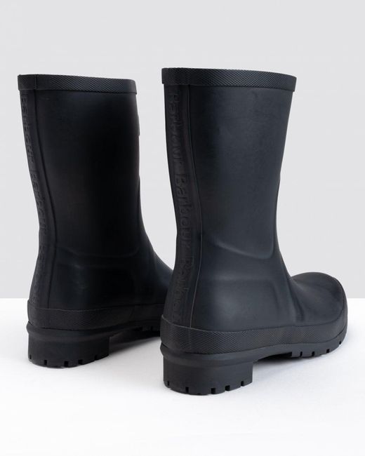 Barbour Black Banbury Short Wellingtons