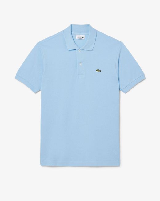 Lacoste Blue Classic Fit L.12.12 Short Sleeve Polo Shirt for men
