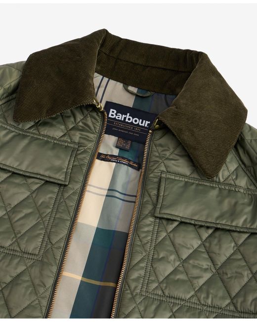 Barbour Green Beauly Quilted Jacket