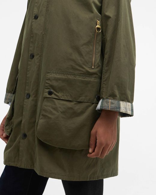 Barbour Green Icons Border Casual Jacket for men
