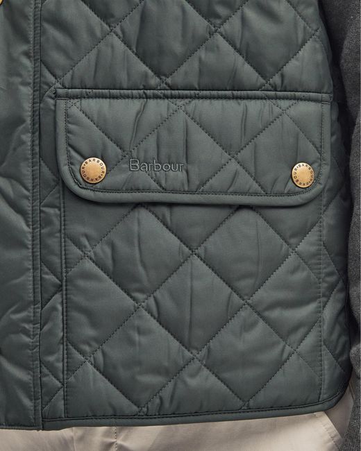Barbour Gray New Lowerdale Gilet for men