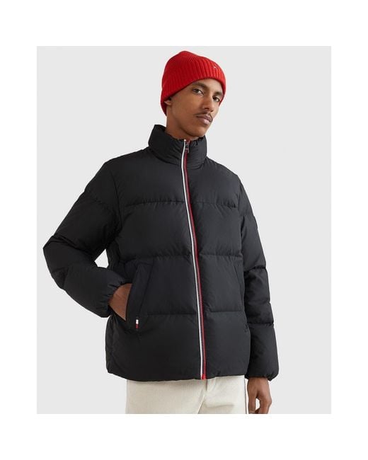 Tommy hilfiger men's stand clearance collar lightweight yachting jacket