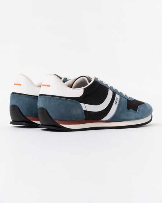 Boss Blue Levon Runn Memi Trainers for men