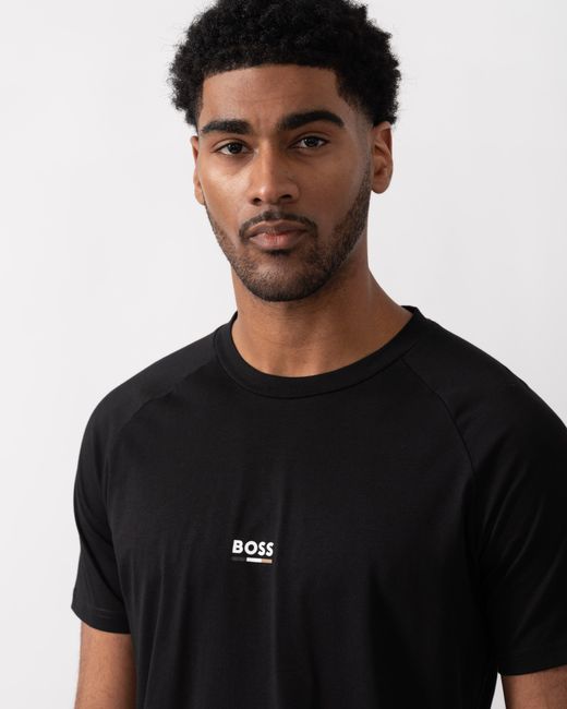Boss Black Slim Fit Beach T-Shirt for men