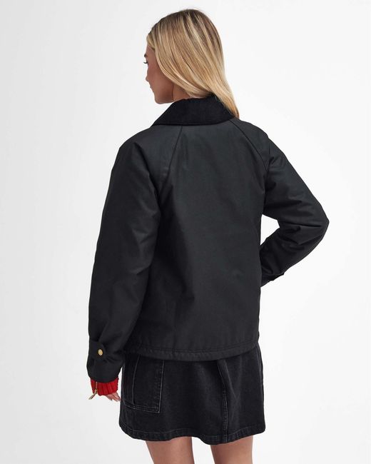 Barbour Gray Mcclain Wax Jacket
