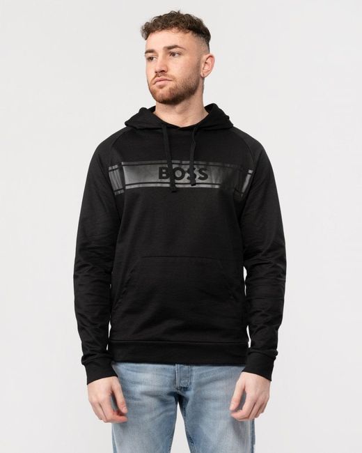 BOSS by HUGO BOSS Authentic Loungewear Hoodie in Black for Men