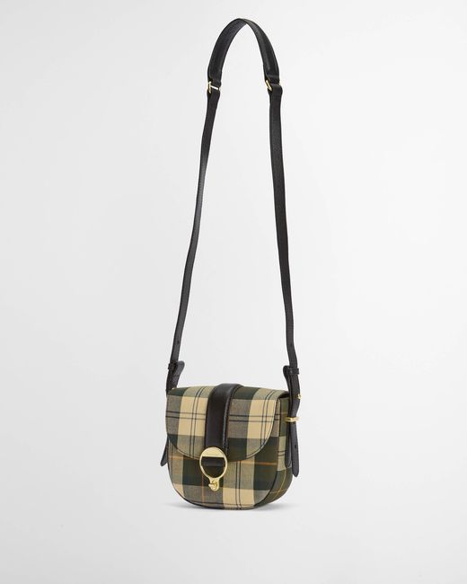 Barbour Natural Elm Tartan Crossbody Bag