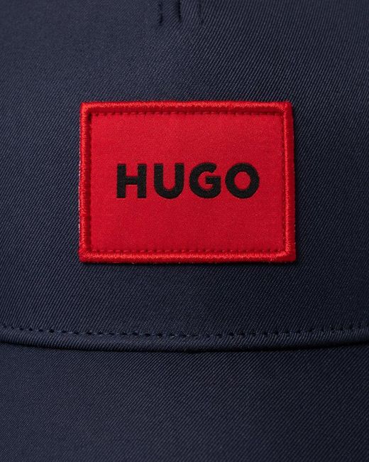 HUGO Blue Kody Logo Patch Cap for men