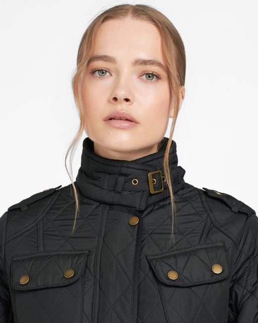 Barbour Black Tourer Polarquilt