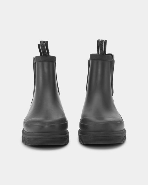 Ilse Jacobsen Black Rub Chelsea Wellies