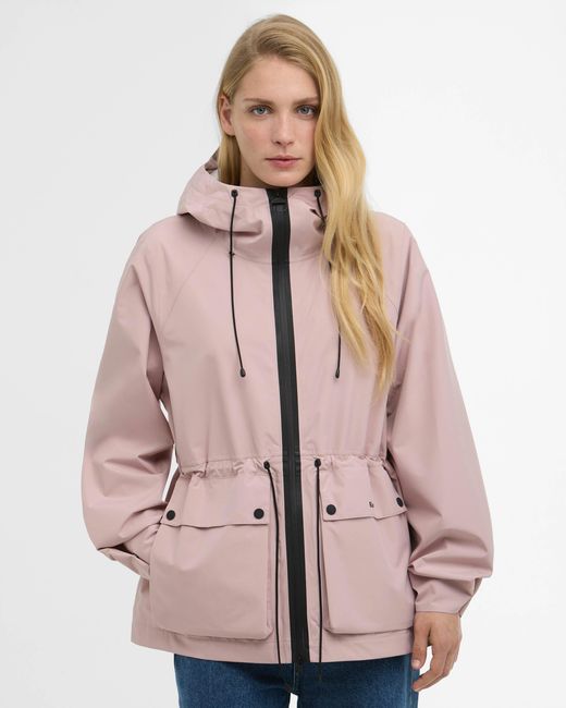 Barbour Pink Dovecragg Waterproof Jacket