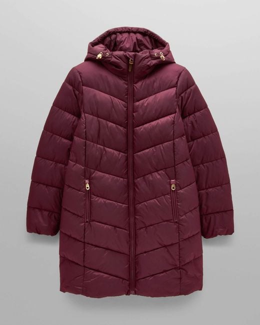 Joules Red Moorsdale Parka