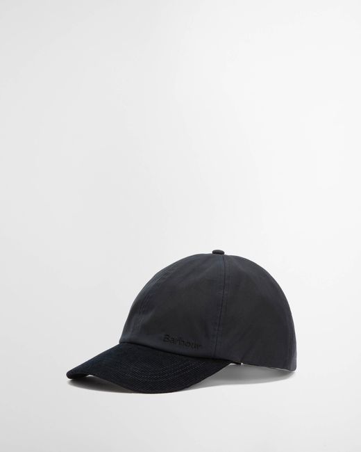 Barbour Black Ashby Cap for men