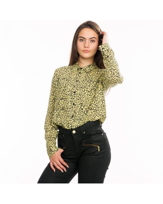 Samsøe & Samsøe Green Milly Aop Shirt 7201