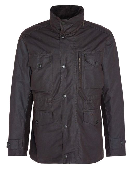 Barbour Blue Sapper Wax Jacket for men