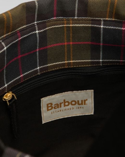 Barbour Black Lily Beach Tote