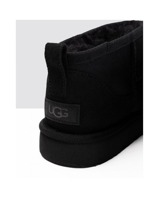 Ugg Black Classic Ultra Mini Boot