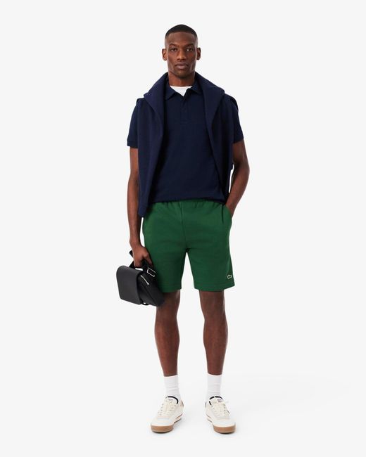 Lacoste Blue Smart Paris Stretch Cotton Polo Shirt for men