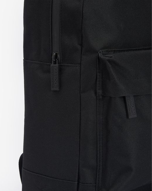Barbour Black Knockhill Essential Backpack