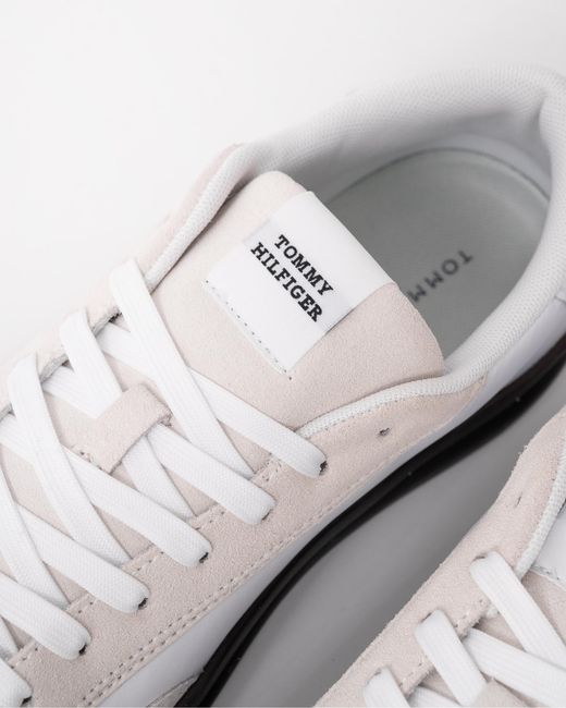 Tommy Hilfiger White Th Cupset Terrace Trainers Uk8 Eu42 for men