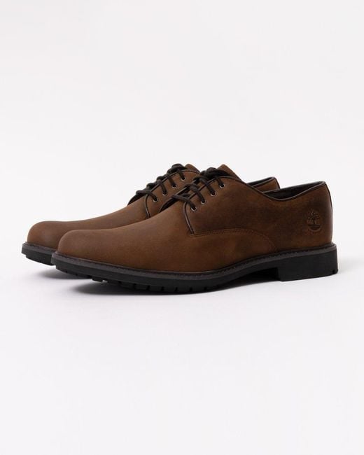Timberland Brown Earthkeepers Stormbuck Plain Toe Oxford Uk8 Eu42 for men