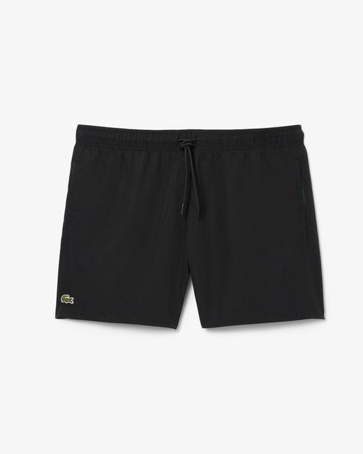 Lacoste Black Light Quick-Dry Swim Shorts for men