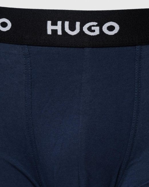 HUGO Blue Triple Pack Trunks for men