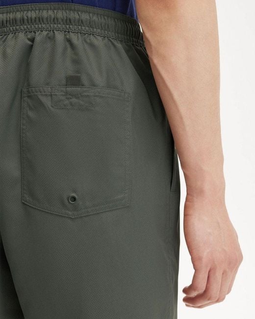 Fred Perry Gray Classic Swim Shorts for men