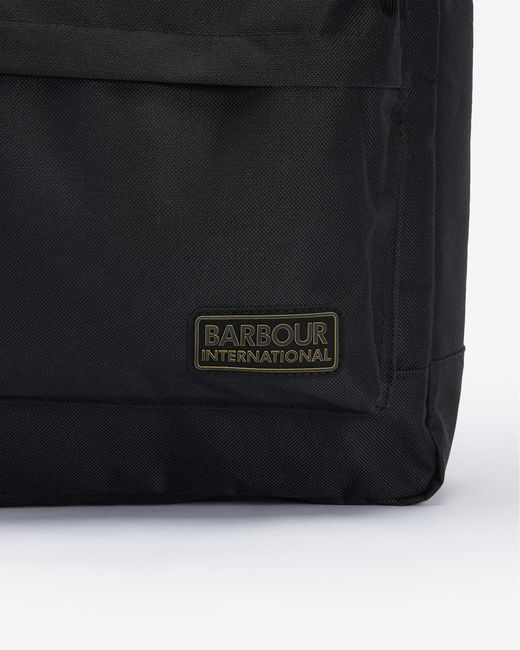 Barbour Black Knockhill Essential Backpack