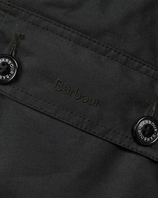 Barbour Black Cannich Wax Jacket