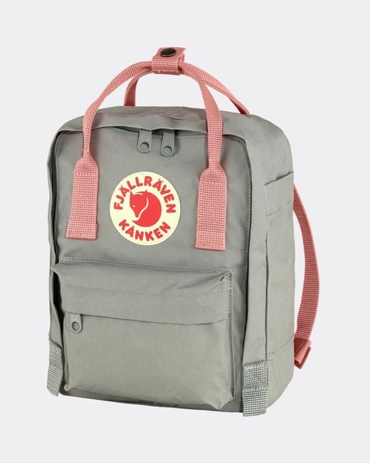 Fjallraven Gray Kanken Mini Unisex Backpack