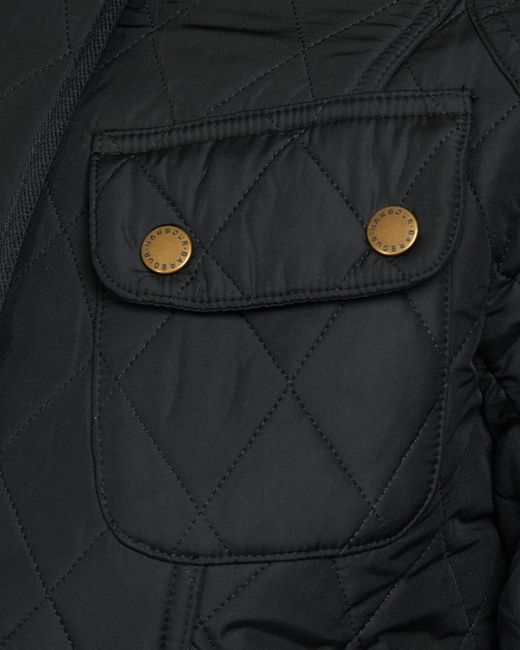 Barbour Black Tourer Polarquilt