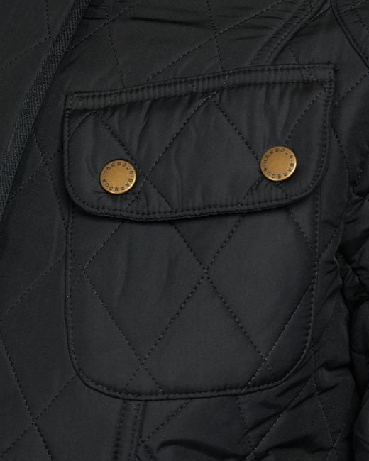 Barbour Black Tourer Polarquilt