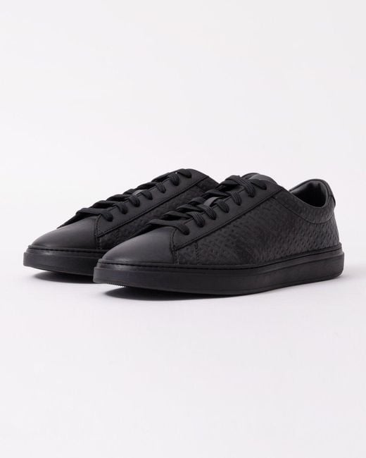 Boss Black Kieran Tenn Leather Trainers 50536507 for men