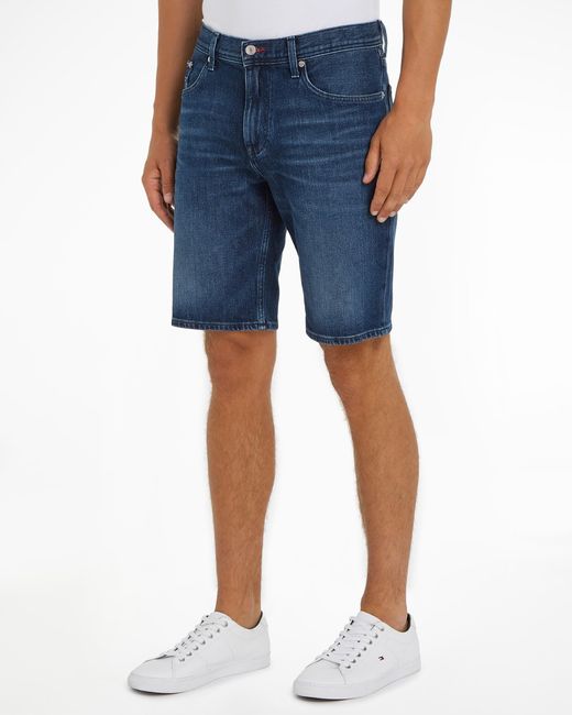 Tommy Hilfiger Blue Brooklyn Straight Denim Shorts for men