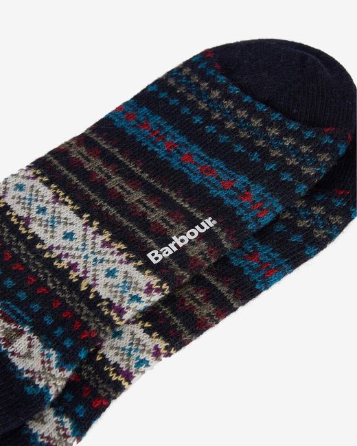 Barbour Blue Boyd Socks for men